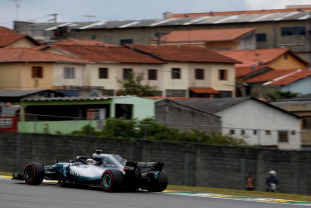 Formel 1 - Mercedes-AMG Petronas Motorsport, Großer Preis von Brasilien 2018. Lewis Hamilton Formel 1 - Mercedes-AMG Petronas Motorsport, Großer Preis von Brasilien 2018. Lewis Hamilton © Mercedes-AMG Petronas Motorsport