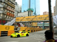 FIA GT World Cup – Qualifying Macau Porsche 911 GT3 R für dritte Startreihe qualifiziert Porsche 911 GT3 R, Manthey-Racing (911), Laurens Vanthoor (B), Macau 2018 © Porsche Motorsport