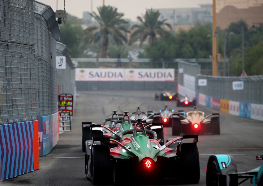 Formula E, Ad Diriyah E-Prix 2018 Formula E, Ad Diriyah E-Prix 2018 Audi e-tron FE05 #11 (Audi Sport ABT Schaeffler), Lucas di Grassi © Audi Communications Motorsport / Michael Kunkel