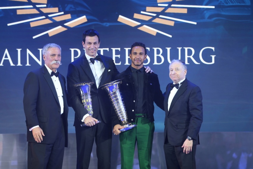 Formel 1, Mercedes-AMG Petronas Motorsport, FIA Prize Giving Gala © Daimler AG