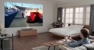 Neuer LG CineBeam Laser 4k Ultrakurzdistanz-Projektor auf der CES 2019 LG CineBeam © LG Electronics