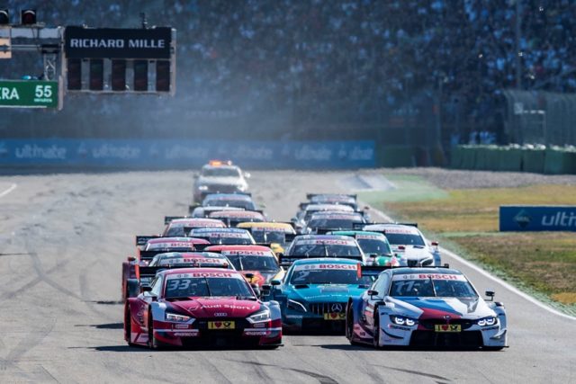 DTM Start DTM Start DTM 2019 DTM Startzeiten stehen fest © DTM