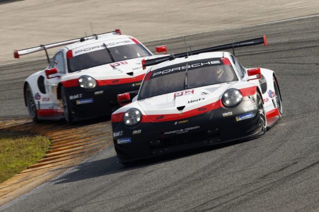 Porsche 911 RSR, Porsche GT Team (912) Earl Bamber, Mathieu Jaminet, Porsche GT Team (911) Patrick Pilet, Nick Tandy, Frederic Makowiecki, © Porsche Motorsport