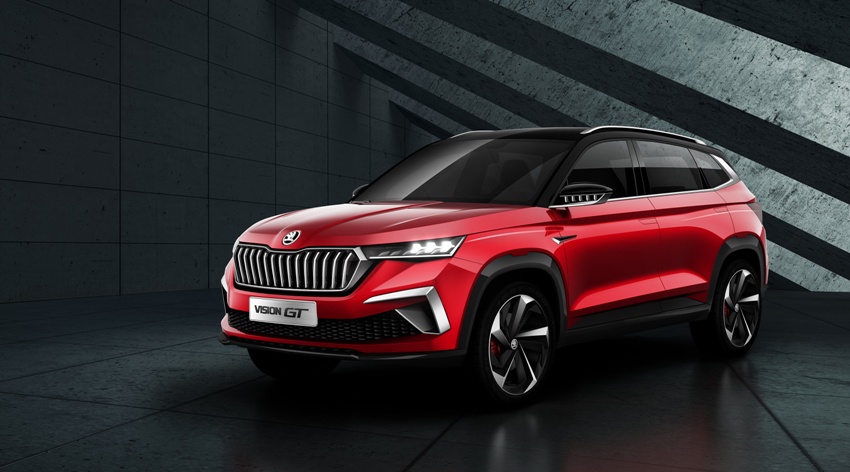 Skoda SUV Konzeptstudie Vision GT