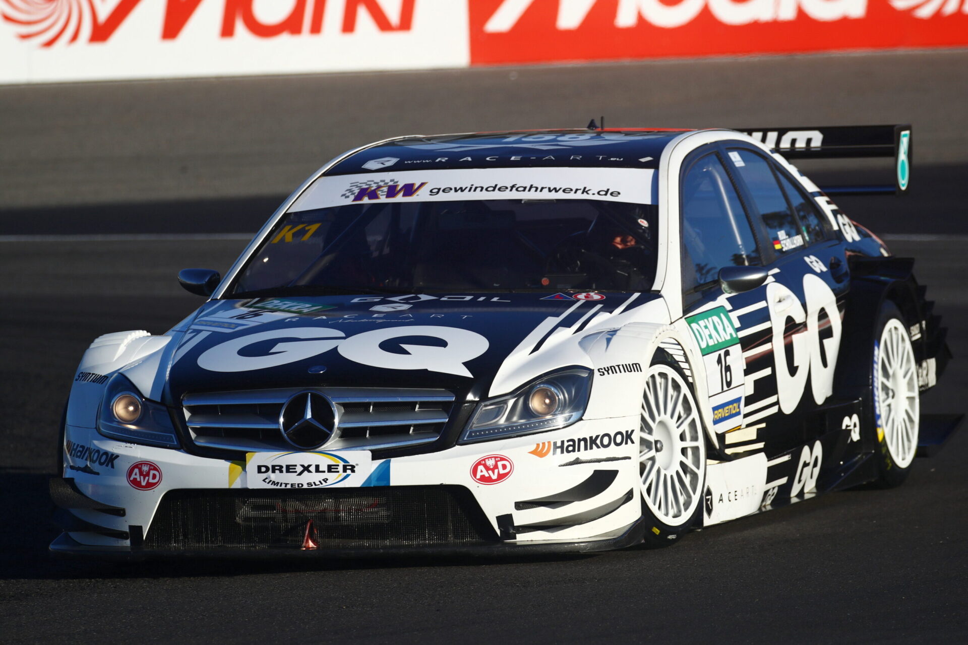 Mercedes-Pilot Rudolf Schöllhorn gewann in Hockenheim beide Rennen © DTM