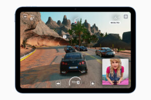 Apple iPad 10.Generation Der A14 Bionic liefert noch mehr Leistung für das Spielen grafikintensiver Games wie Gear.Club Stradale.