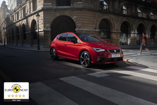 Der neue SEAT Ibiza und der neue SEAT Arona erreichen fünf Sterne im strenger ausgelegten Euro-NCAP-Test