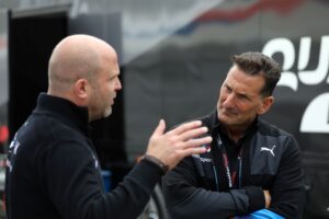 BMW M Motorsport, IMSA WeatherTech SportsCar Championship. Andreas Roos (GER) Head of BMW M Motorsport, Maurizio Leschiutta (ITA) Project Leader LMDh