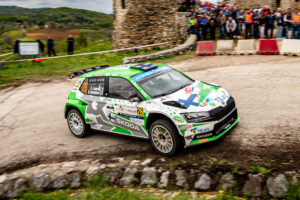 Skoda Motorsport bei der Rallye Spanien
