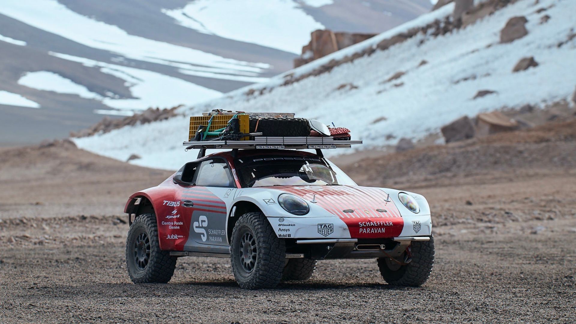 Spezieller 911 Carrera 4S, High Altitude Project, Ojos del Salado, Chile