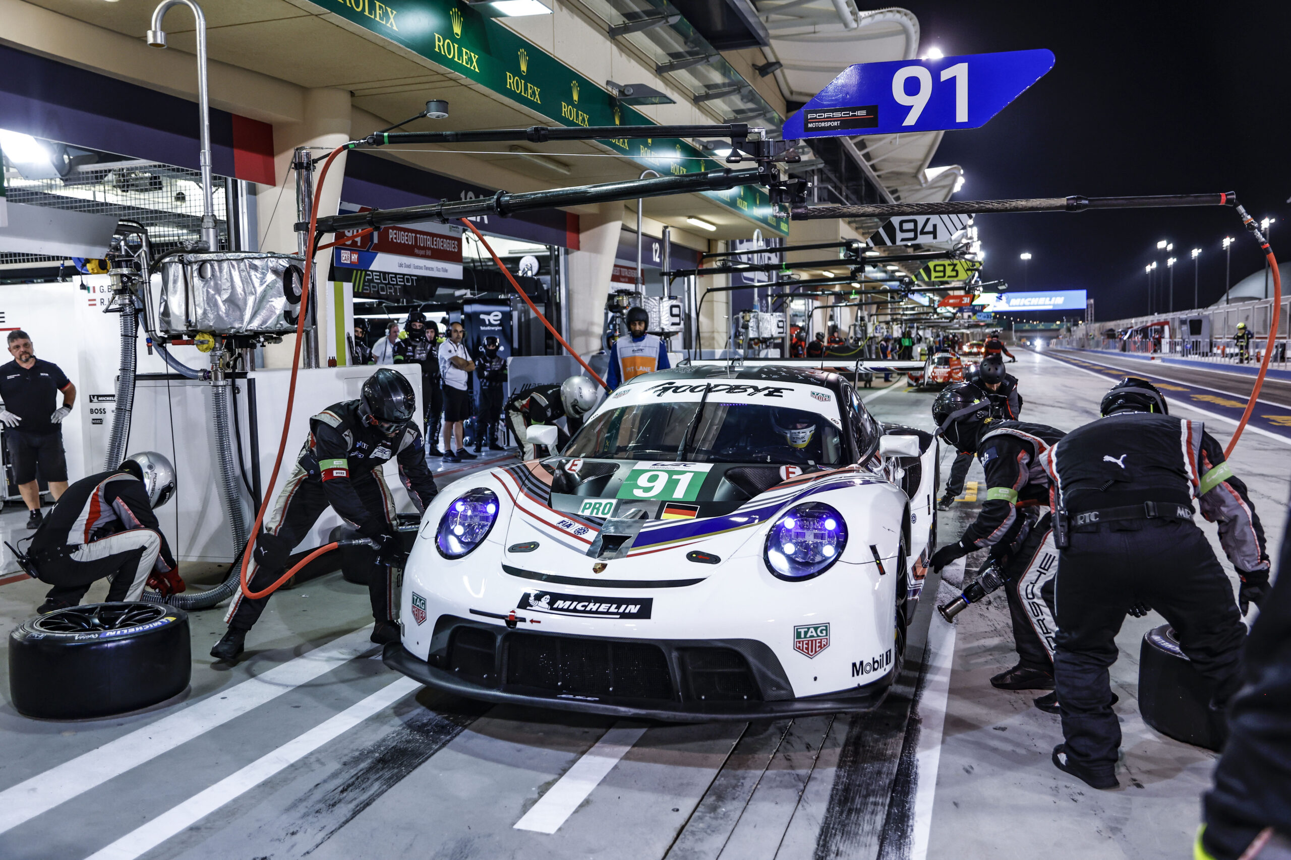 Porsche 911 RSR, Porsche GT Team (#91), Gianmaria Bruni (I), Richard Lietz (A)