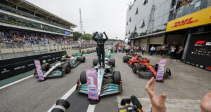 Formel 1 – Stimmen zum Doppelsieg vom Mercedes-AMG F1 Team Formel 1 - Mercedes-AMG Petronas Motorsport, Großer Preis von São Paulo 2022. George Russell