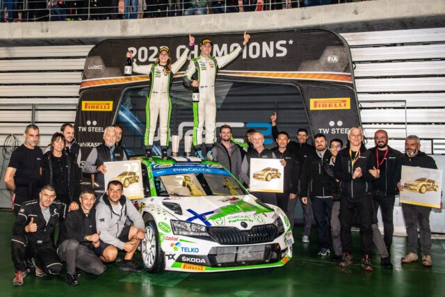 SKODA Motorsport bei der Rallye Japan