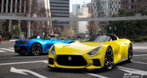 Suzuki Vision Gran Turismo virtuelles Konzeptfahrzeug  – Virtuelles Konzeptfahrzeug zum Jubiläum der Fahrsimulation „Gran Turismo“ Suzuki Vision Gran Turismo