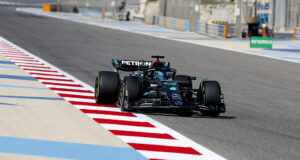 Formel 1 – Produktiver erster Tag im Mercedes-AMG F1 W14 E in Bahrain Formel 1 - Mercedes-AMG Petronas Motorsport, Bahrain Test 2023. George Russell