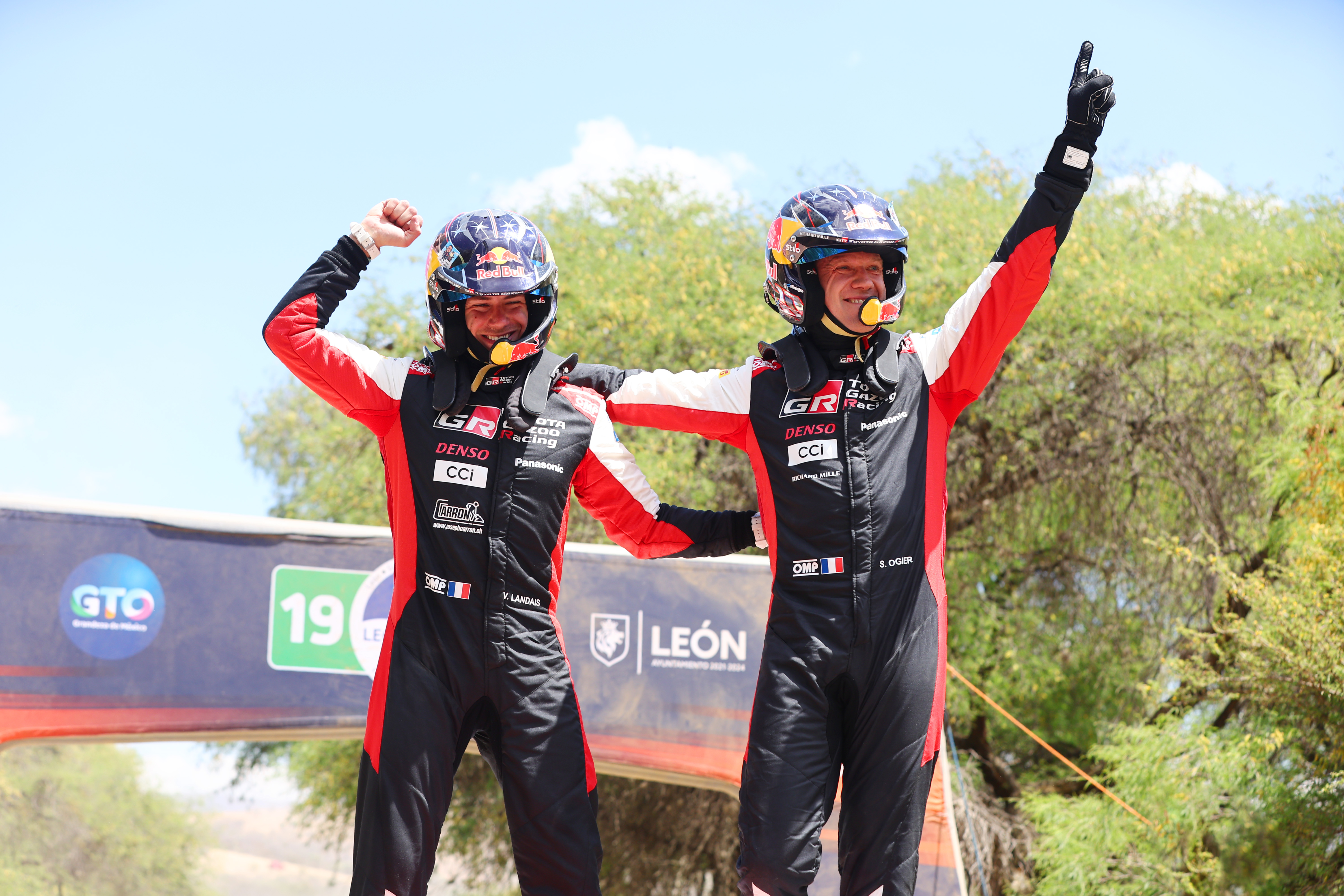 Rallye WM Mexiko Vincent Landais, Sébastien Ogier