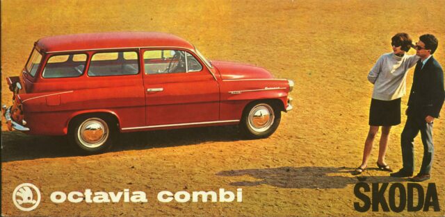 Der Škoda Octavia Combi war ursprünglich ein klassisches Konzeptmodell mit Frontmotor und Heckantrieb. Zwischen 1961 und 1971 wurden im Werk Kvasiny 54.100 Einheiten dieses robusten Fahrzeugs gebaut.