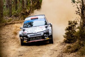 Škoda Motorsport bei der Rallye Mexiko: Kajetan Kajetanowicz/Maciej Szczepaniak (Škoda Fabia Rally2 evo) aus dem ORLEN Rally Team, im vergangenen Jahr Gesamtdritte der WRC2-WM, steigen in Mexiko in den Meisterschaftskampf ein.