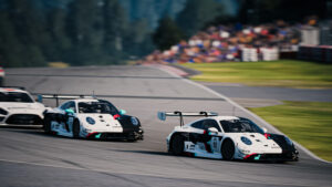 Esports ESL R1, Nürburgring (D): Porsche Coanda Esports Racing Team, Porsche 911 GT3 R, Mack Bakkum (NL), Mitchell deJong (USA), Joshua Rogers (AUS), Dayne Warren (AUS)