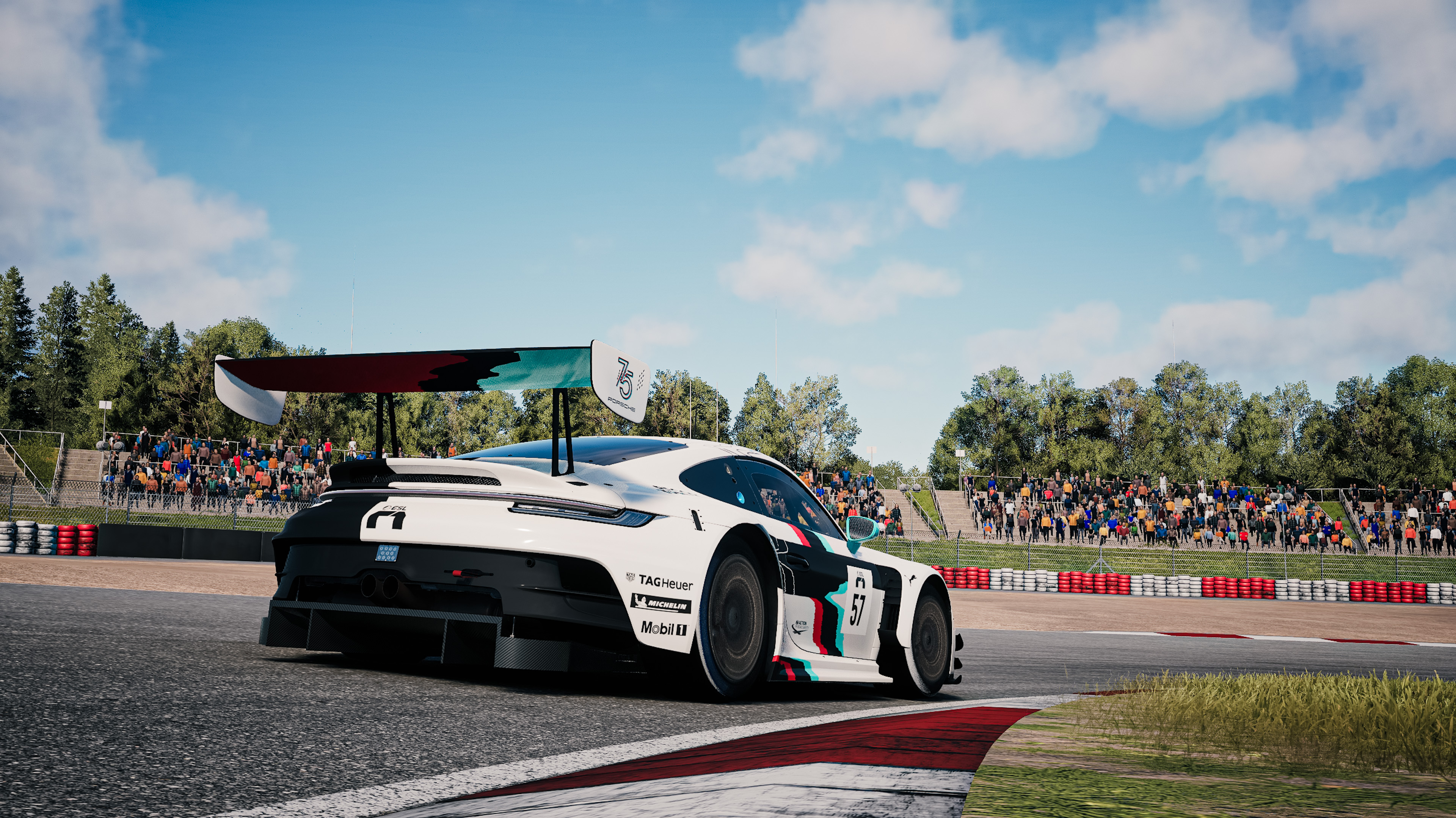 Esports ESL R1, Nürburgring (D): Porsche Coanda Esports Racing Team, Porsche 911 GT3 R, Mack Bakkum (NL), Mitchell deJong (USA), Joshua Rogers (AUS), Dayne Warren (AUS)