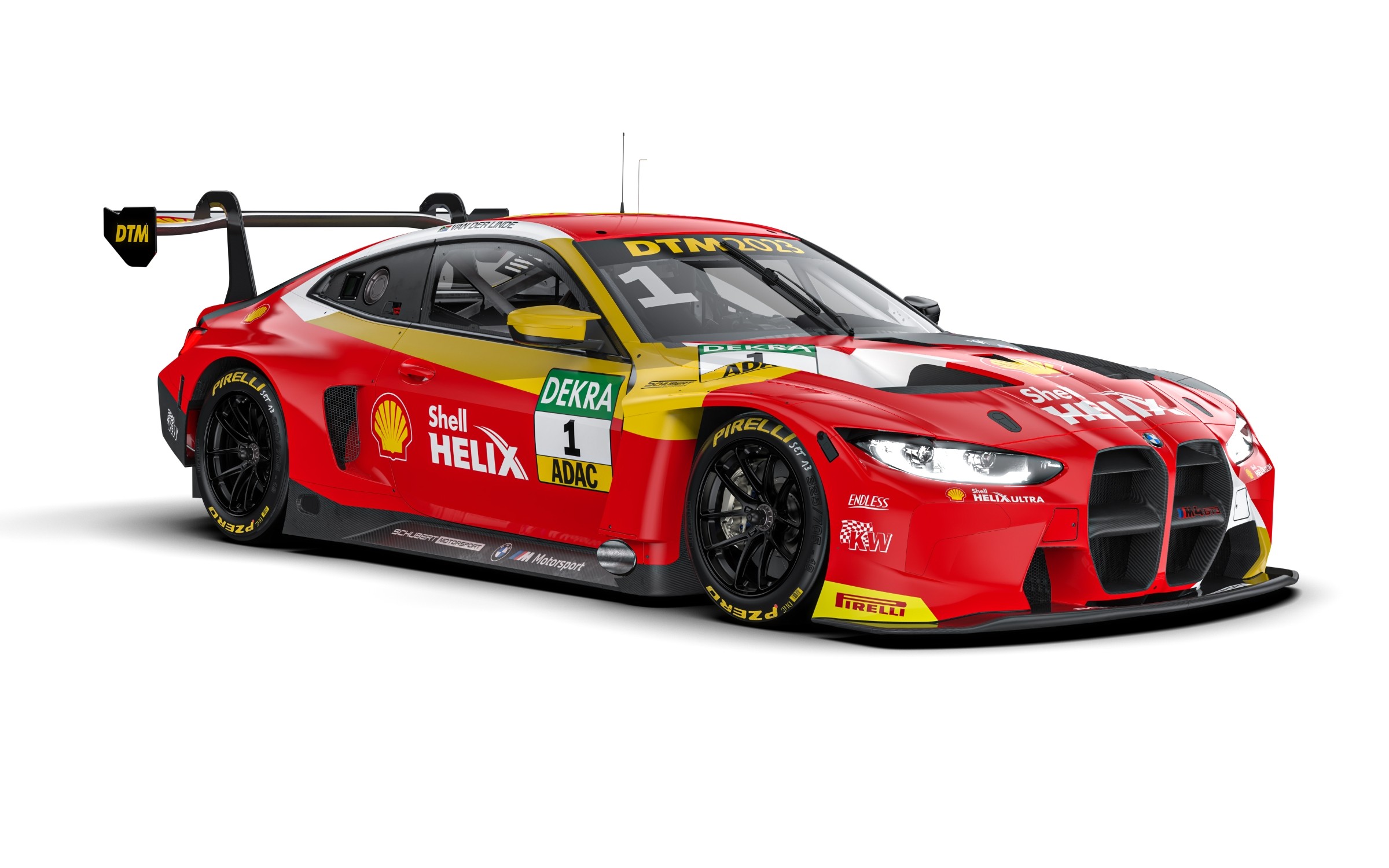 BMW M4 GT3, DTM, ADAC, Design, Livery, Partner, Sponsor, Rendering, Shell, Sheldon van der Linde, Schubert Motorsport.