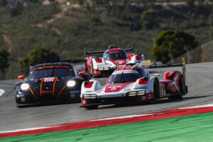 Porsche 963, Porsche Penske Motorsport (#6), Kevin Estre (F), Andre Lotterer (D), Laurens Vanthoor (B); Porsche 911 RSR, GR Racing (#86), Ben Barker (UK), Riccardo Pera (I), Michael Wainwright (UK)