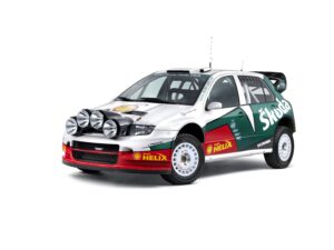 Mit dem Fabia WRC von 2003 vertritt ein sehr spektakuläres Exponat das Rallye-Engagement von Škoda auf der Techno Classica. Der Turboallradler für die Topliga der Rallye-Weltmeisterschaft begründete vor 20 Jahren die Erfolgsgeschichte vieler Generationen von Rallye-Fabia.
