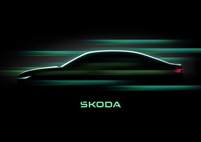 Vierte Škoda Superb-Generation – Silhouette: Škoda Auto gibt einen ersten Ausblick auf den Nachfolger der Superb-Limousine