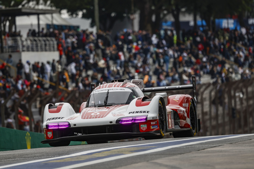 Porsche 963, Porsche Penske Motorsport (#6), Kevin Estre (F), Andre Lotterer (D), Laurens Vanthoor (B)