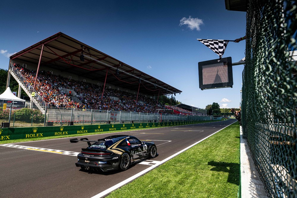 Porsche 911 GT3 Cup, Schumacher CLRT (#10), Marvin Klein (F), Porsche Mobil 1 Supercup 2024, Spa-Francorchamps (B)