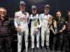 Sieg für Porsche-Junior Marcus Amand 3. Lauf Porsche Sixt Carrera Cup Deutschland Thomas Laudenbach, Leiter Porsche Motorsport, Keagan Masters (ZA), Proton Competition (#3), Porsche Junior Marcus Amand (FIN), Proton Competition (#99), Alexander Tauscher (D), Target (#13), Vasileios Georgoulopoulos, Proton Competition, Thorsten Rückert, Projektleiter Porsche Sixt Carrera Cup Deutschland, l-r, Porsche Sixt Carrera Cup Deutschland 2026, Red Bull Ring (A), 2026, Porsche AG