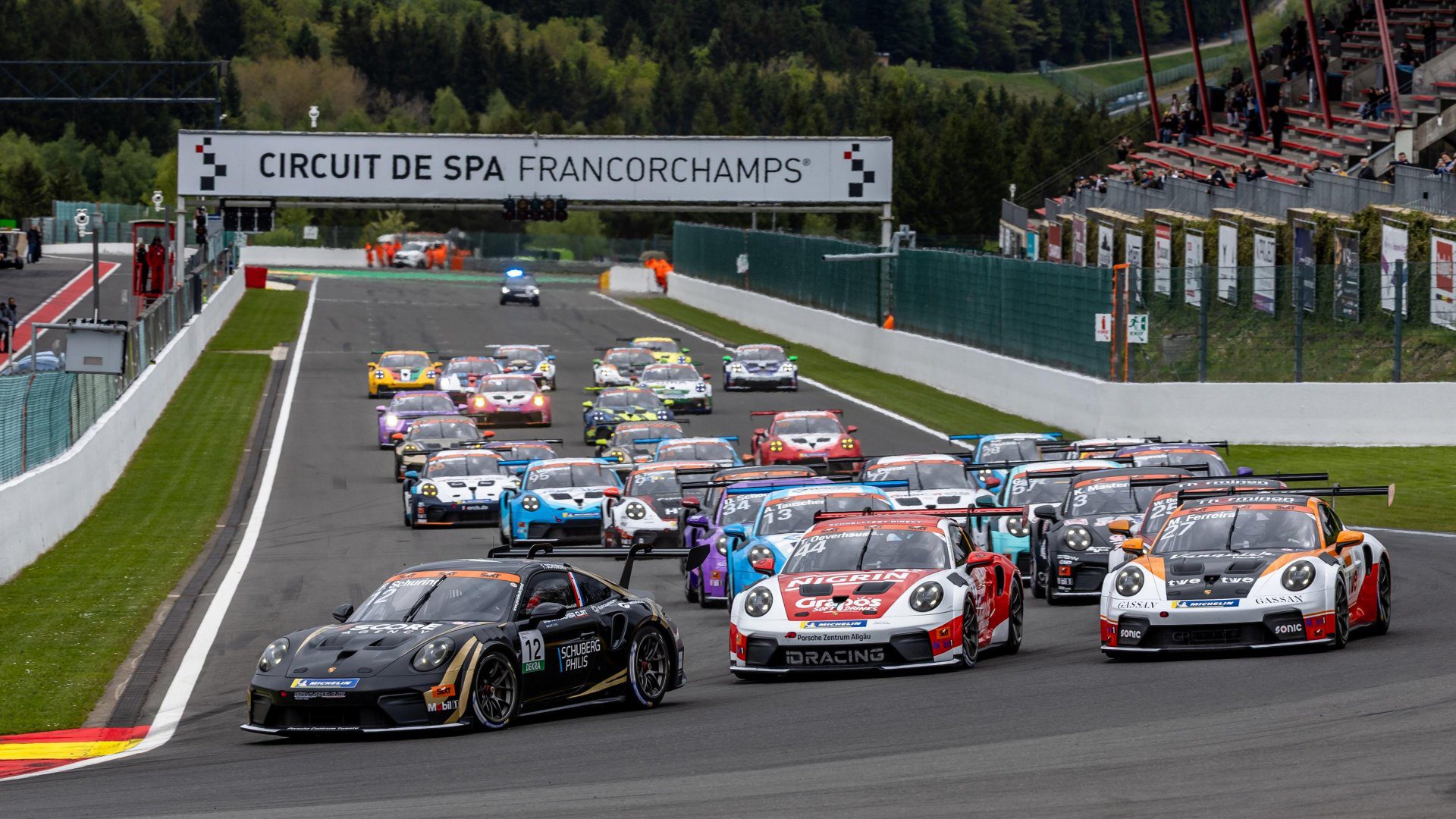 Porsche Sixt Carrera Cup Deutschland, Spa-Francorchamps (B), 2026 Porsche 911 Cup, Porsche Junior Flynt Schuring (NL), Schumacher CLRT (#12), Porsche Sixt Carrera Cup Deutschland, Spa-Francorchamps (B), 2026