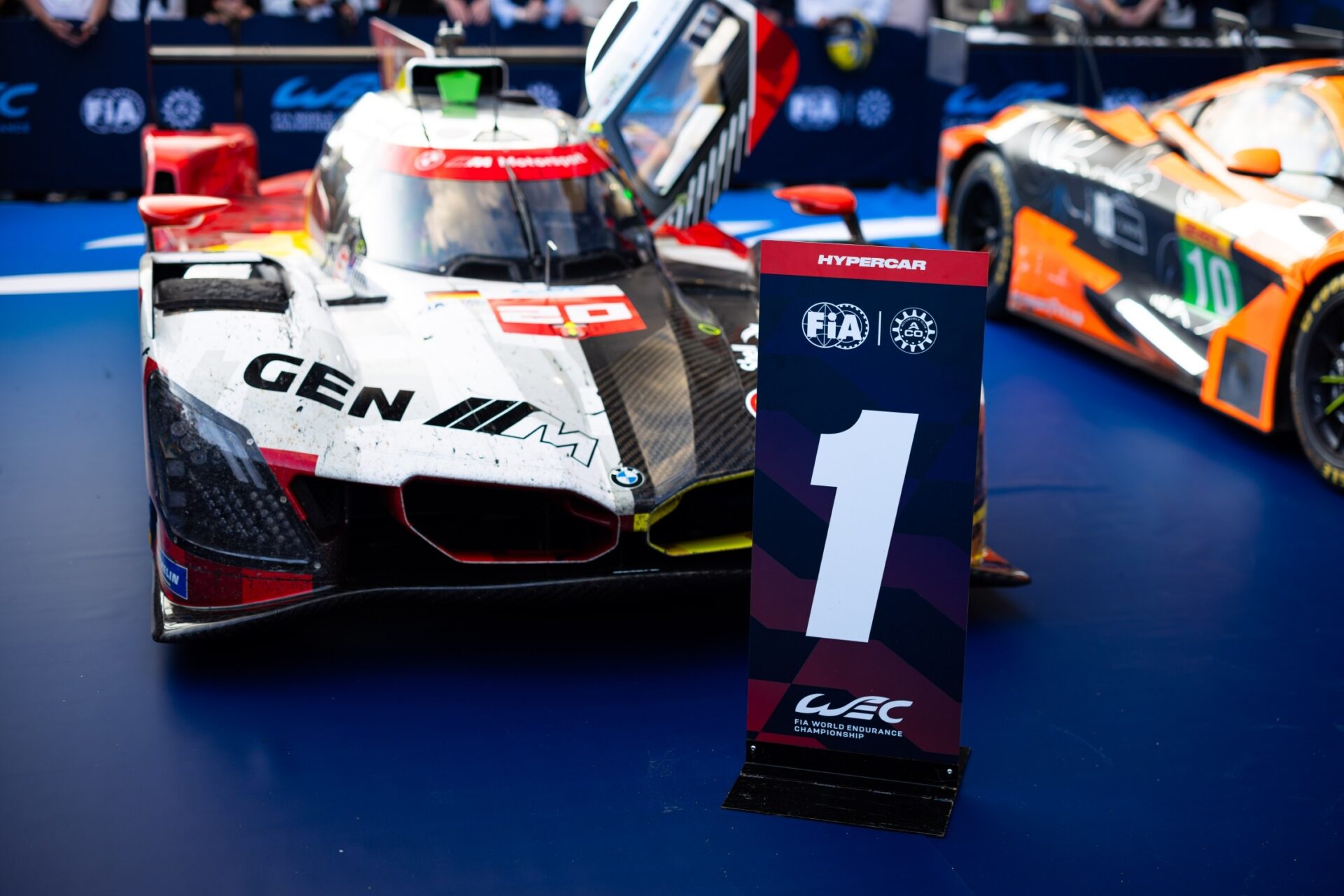 6 Stunden von Spa Francorchamps FIA WEC, BMW M Team WRT, Hypercar, LMDh, hybrid, #20 Shell BMW M Hybrid V8, René Rast, Robin Frijns, Sheldon van der Linde.