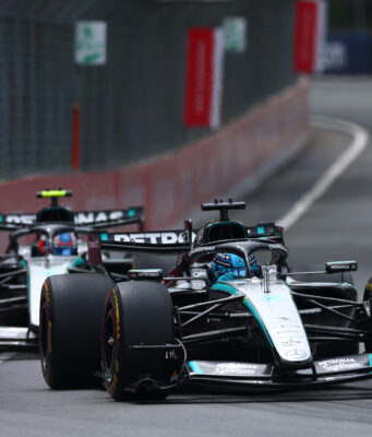 Formel 1 – Mercedes dominiert das Qualifying in Kanada Formel 1 - Mercedes-AMG PETRONAS F1 Team, Großer Preis von Kanada 2026. Kimi Antonelli, George Russell