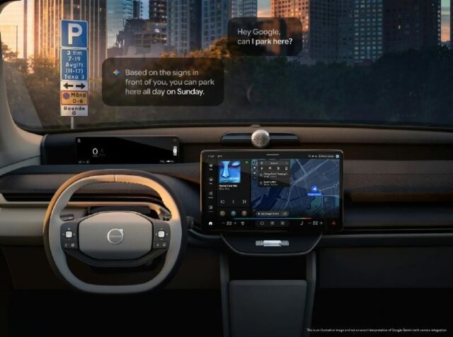 Volvo mit Google Gemini
