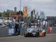24h Nürburgring – BMW M3 Touring mit grosser Show auf dem Nürburgring 24h Nürburgring, Nordschleife, #81 BMW M3 Touring 24H, Schubert Motorsport, Yokohama, Jens Klingmann, Connor De Phillippi, Neil Verhagen, Ugo de Wilde
