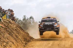 Mattéo Chatillon/Maxence Cornuau aus Frankreich kamen als fünfte Škoda Fabia RS Rally2-Crew unter den Top 10 der WRC2 ins Ziel.