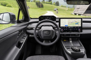 Cockpit des neuen Toyota bZ4X Touring