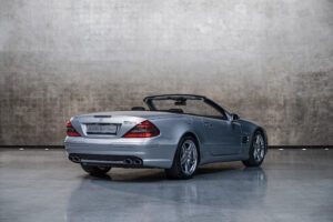 Mercedes-Benz SL 55 AMG der Baureihe R 230 - Heckansicht
