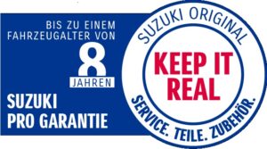 Suzuki führt neue Gratis-Garantie bis zu 8 Jahren ein