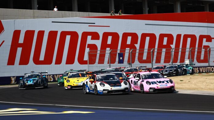 Porsche Supercup - Start-Ziel-Sieg in Ungarn: Marcus Amand
