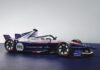 Finale in London: Porsche verabschiedet Rekord-Rennwagen mit historischem Design Porsche 99X Electric, Historische Farben beim London E-Prix
