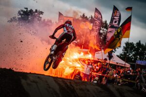 Lokalmatador Cato Nickel wurde von seinen Fans zu einer persönlichen Bestleistung angetrieben