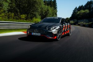 Der neue elektrische Mercedes-AMG CLA 45 4MATIC+