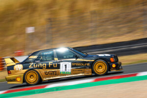 Kurt Thiim steigt am Nürburgring zurück in den Mercedes 190E Evo II