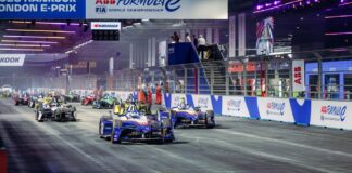 Formel-E-Finale in London: Wehrlein stürmt mit Sieg an die WM-Spitze Porsche 99X Electric (#94, #51), Pascal Wehrlein, Nico Müller, Porsche Formel-E-Team,