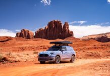 MINI feiert Premiere bei der Rebelle Rally 2026 Die neue MINI Countryman Edition