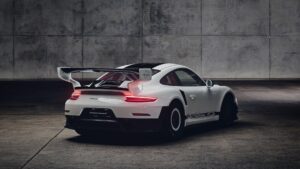Porsche Flachbau RS (991.2) Heckansicht