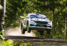 WRC2-Spektakel in Finnland: Robert Virves feiert historischen Triumph Robert Virves und Beifahrer Jakko Viilo (Toksport WRT Skoda Fabia RS Rally2) feierte seinen vierten WRC2-Saisonsieg