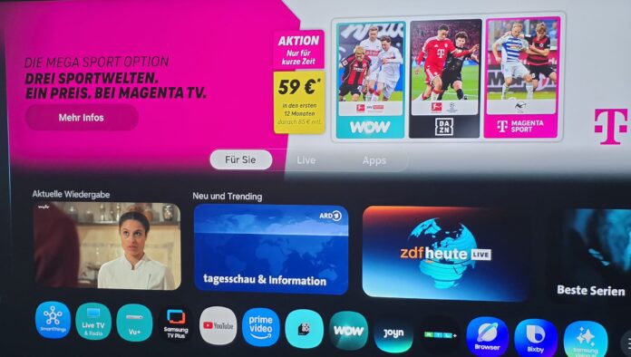 Samsung Smart Hub 2025er Modell